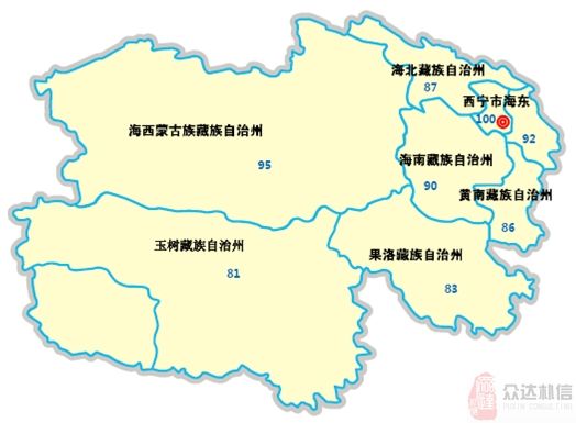 2011年众达朴信薪酬地图发布—青海地区